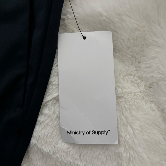 Ministry of Supply Women's Kinetic Pull-On Pant in Navy Size 16 NEW Stretch Work - Picture 11 of 13